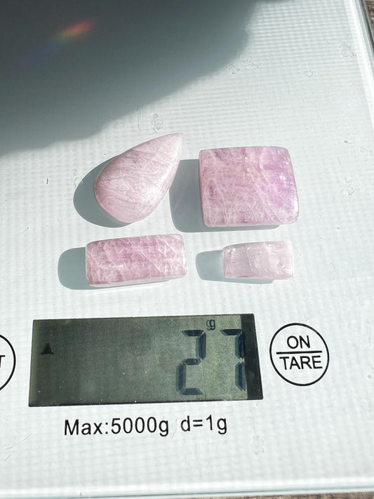Kunzite Cabochon Bundle