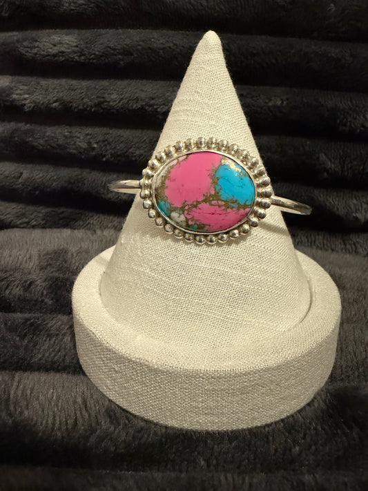 Cotton Candy - Sterling Silver Bracelet