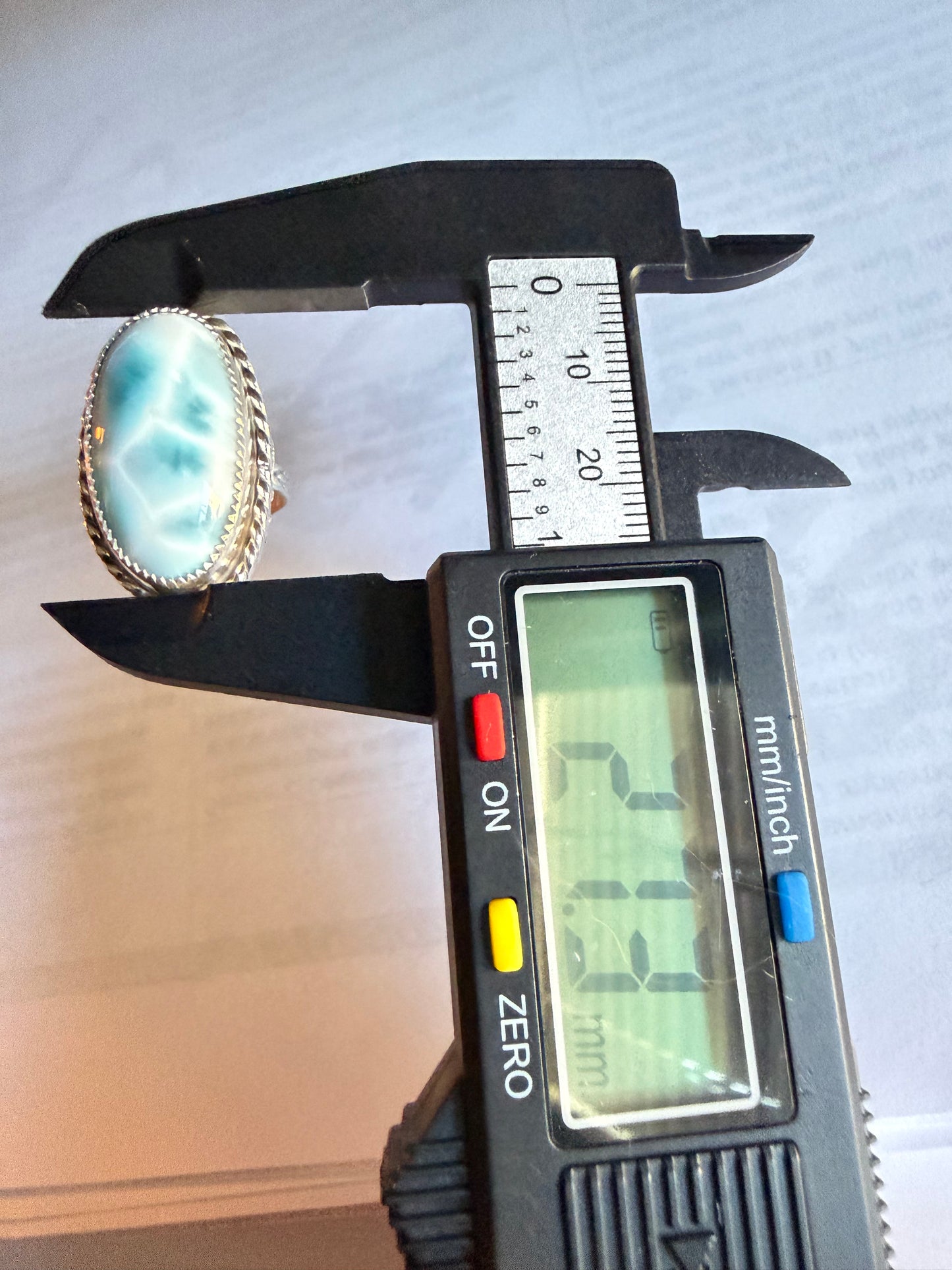 Larimar Ring