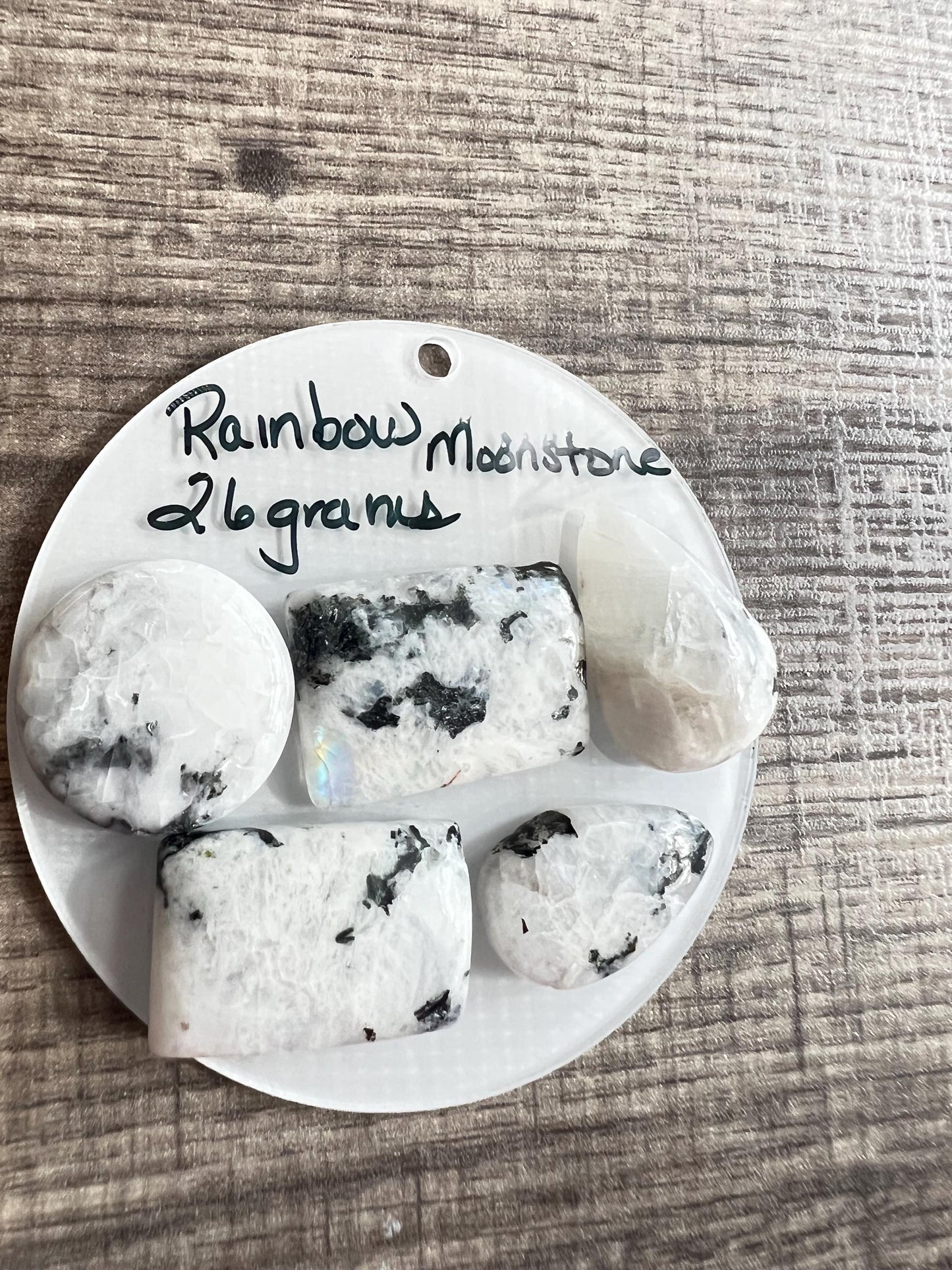 Moonstone Bundle 26 grams 5 Stones