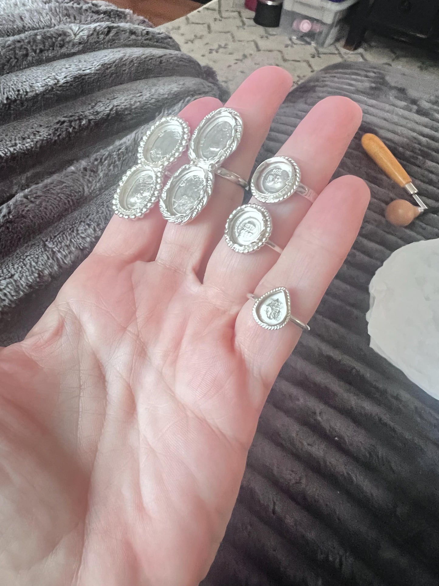 Queen Conch, 925 ring - made to order specify size