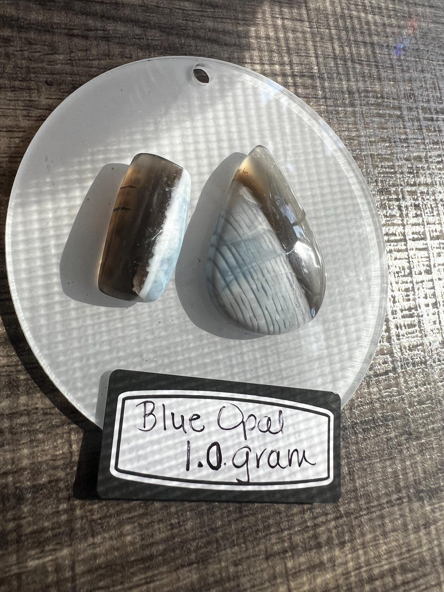 Blue Opal Cabochons -Jewelry Making