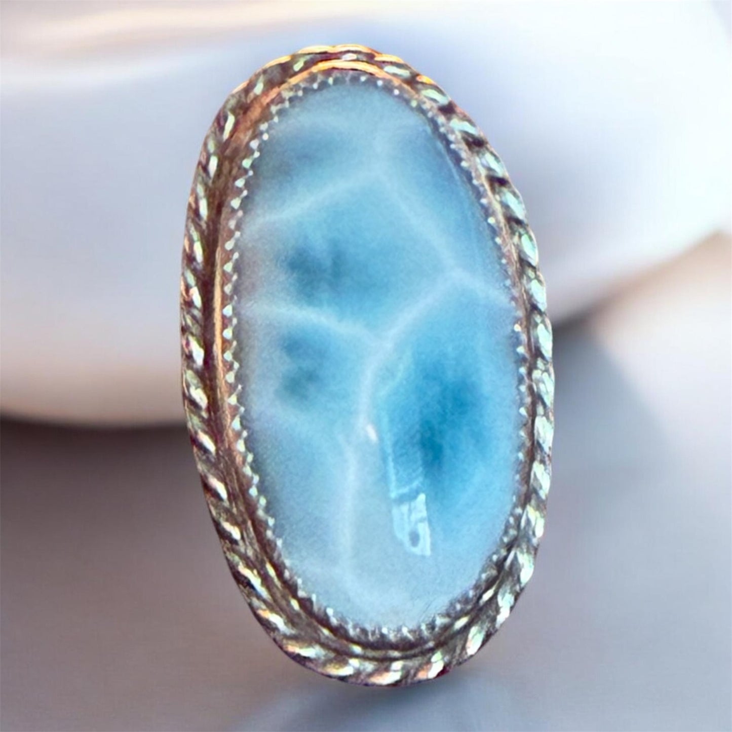 Larimar Ring