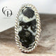 White Buffalo Ring -925