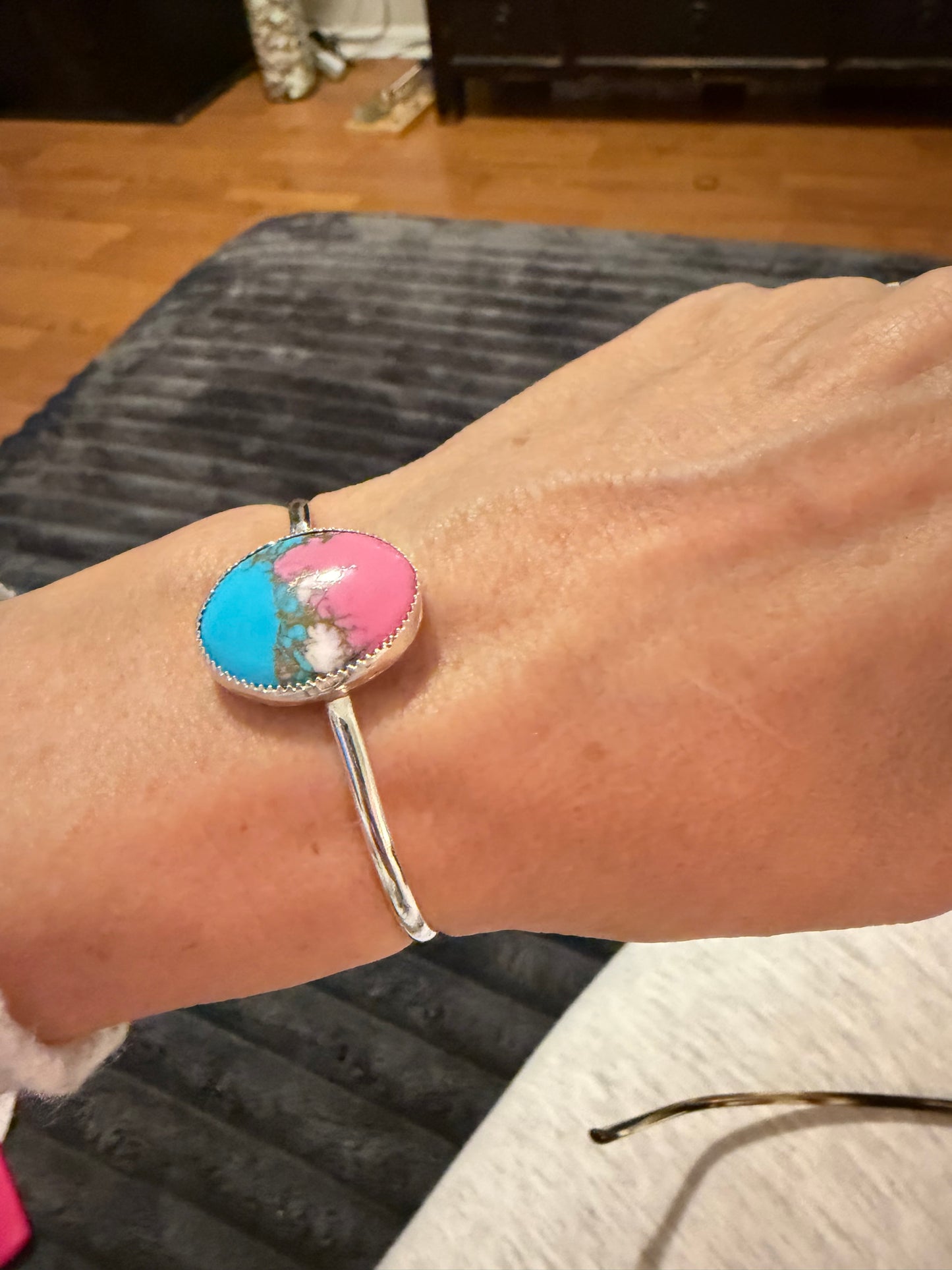 Cotton Candy - Sterling Silver Bracelet