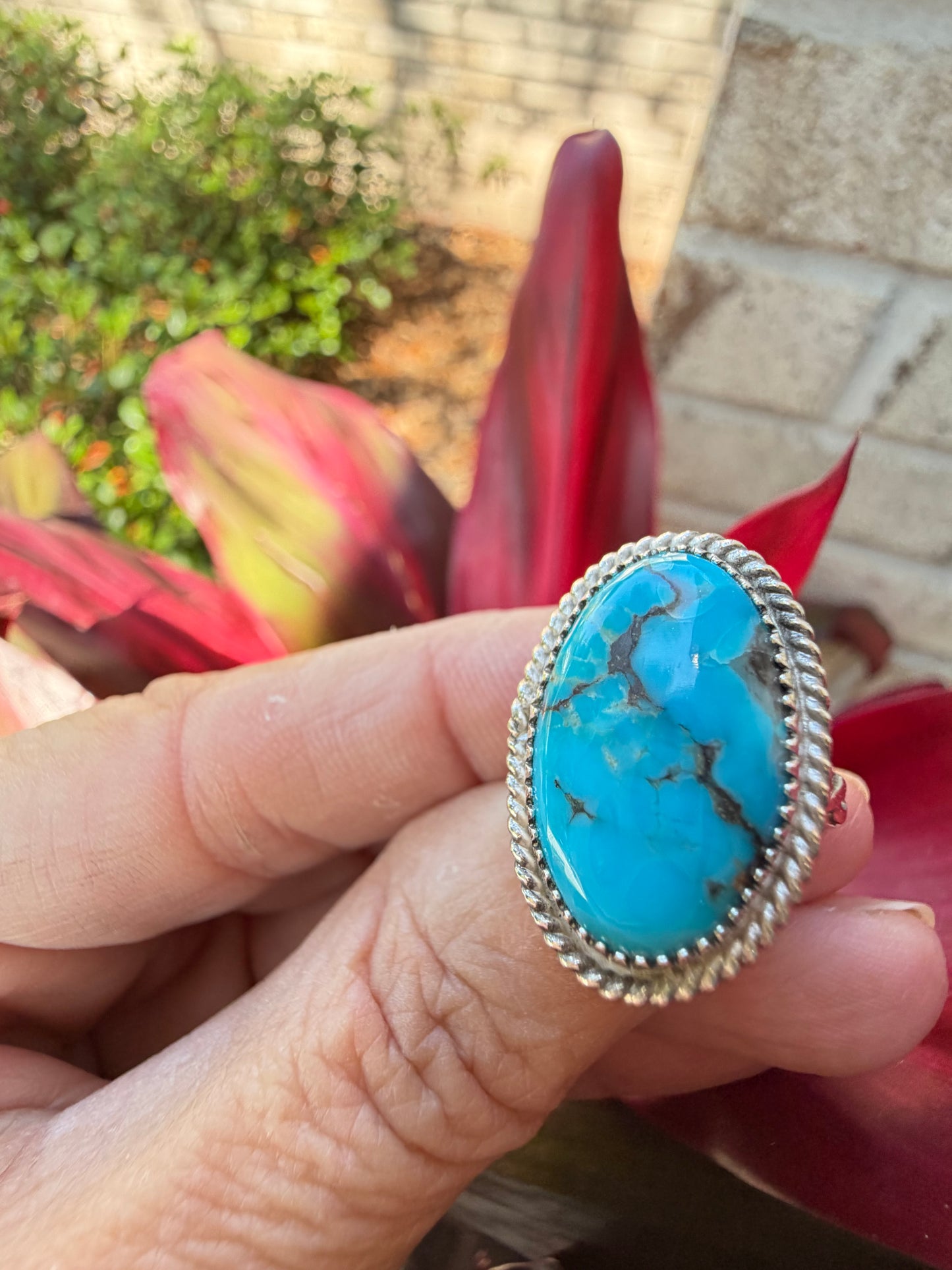 Kingman Turquoise Ring